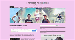 Desktop Screenshot of kampeonngpagibig.com